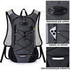 Картинка рюкзак беговой Nevo Rhino 9006-nw Plaid Dark gray - 4