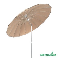Зонт от солнца усиленный 2071 (240 см, с наклоном)