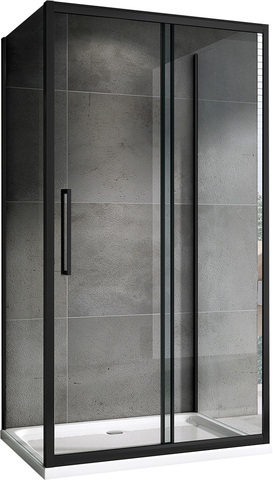 Abber Schwarzer Diamant AG30120BH-S90B-S90B Душевой уголок, 120x90x195