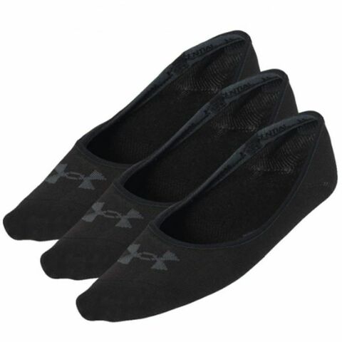 Теннисные носки Under Armour Essential LOLO Liner Socks 3P - black