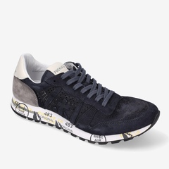 Замшевые кроссовки Premiata Eric 6142 с перфорацией