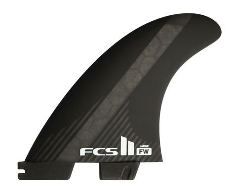 Плавники FCS II FireWire PC Carbon Black Large Tri Retail Fins, компл. из трех, L