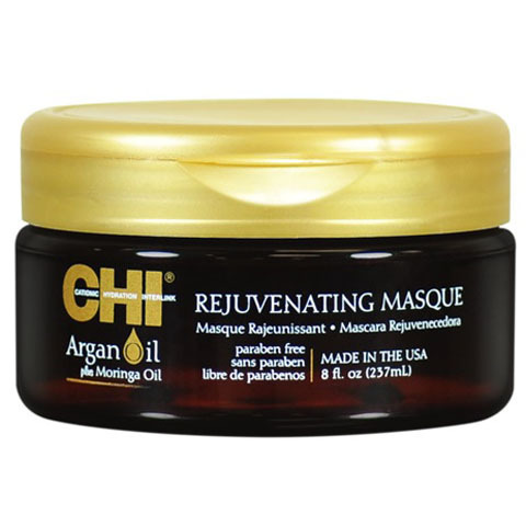 CHI Argan Oil: Омолаживающая маска для волос с экстрактом масла Арганы и дерева Моринга (Rejuvenating masque)