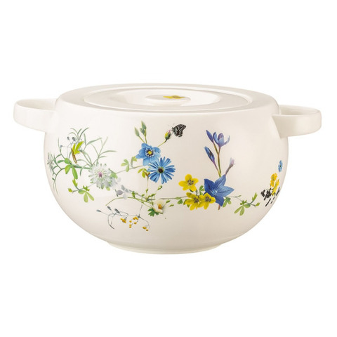 Блюдо для горячего с крышкой 3л Rosenthal Альпийские цветы