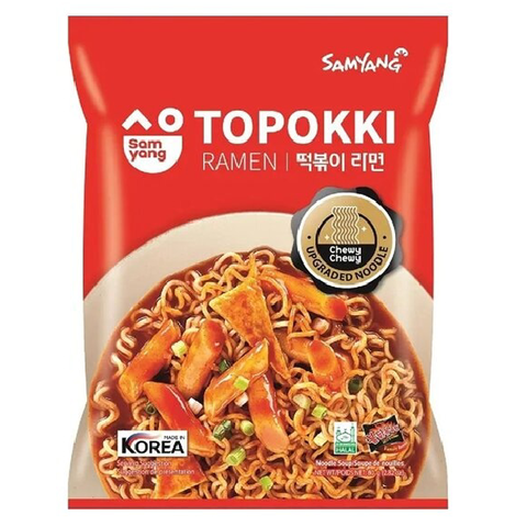 Лапша со вкусом топокки Samyang Ramen, 80 гр