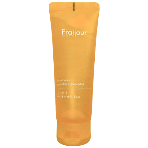 Маска для лица для ровного тона Fraijour Yuzu Honey Anti-Mela Capsule Mask, 75 мл