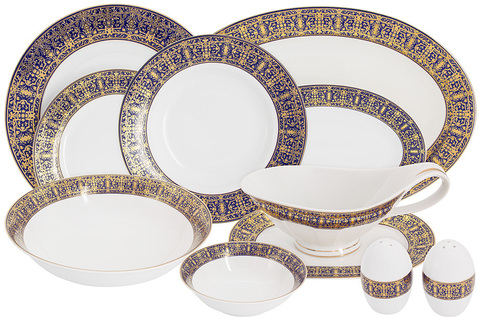 Обеденный сервиз 50 предметов на 12 персон Anna Lafarg Византия
