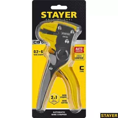 STAYER CS-50, 0.2 - 6 мм2, автоматический стриппер, Professional (22636)