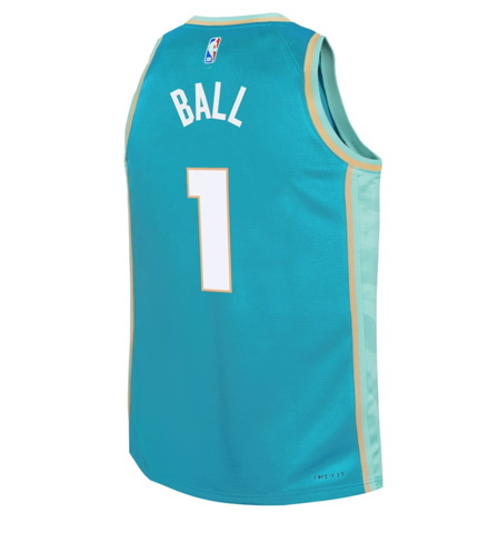 Баскетбольная майка Jordan Swingman 'Charlotte Hornets LaMelo Ball' 