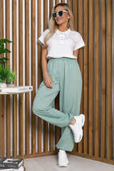 Брюки Альфа (фисташковые) Б13283-10М LT Collection