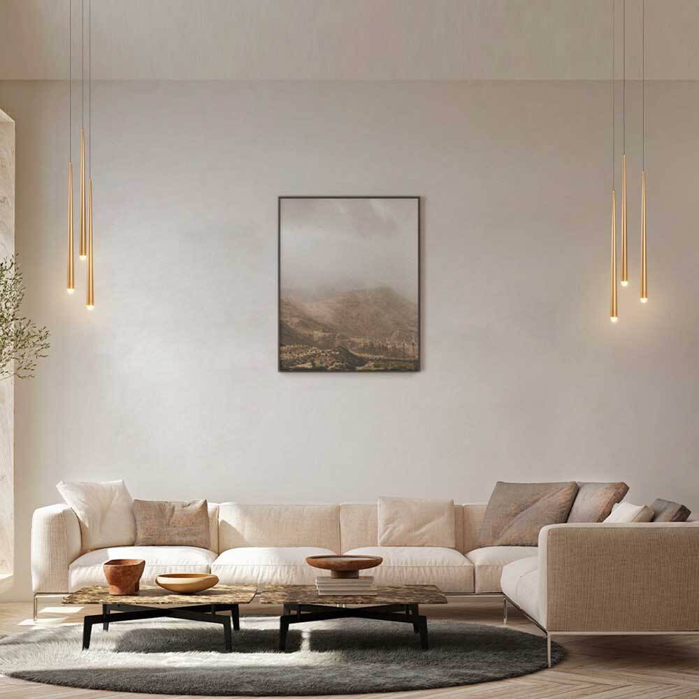 Подвесной светодиодный светильник Maytoni Cascade MOD132PL-L18BK