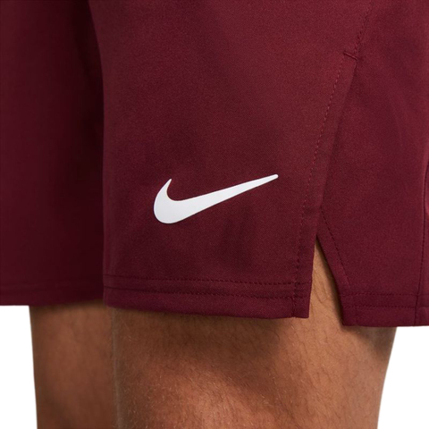 Теннисные шорты мужские Nike Court Dri-Fit Victory Short 9in - dark beetroot/dark beetroot/white