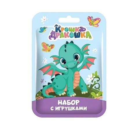 КОНФИТРЕЙД КРОШКА ДРАКОШКА Настольная игра в флоупаке 1кор*24бл*4шт