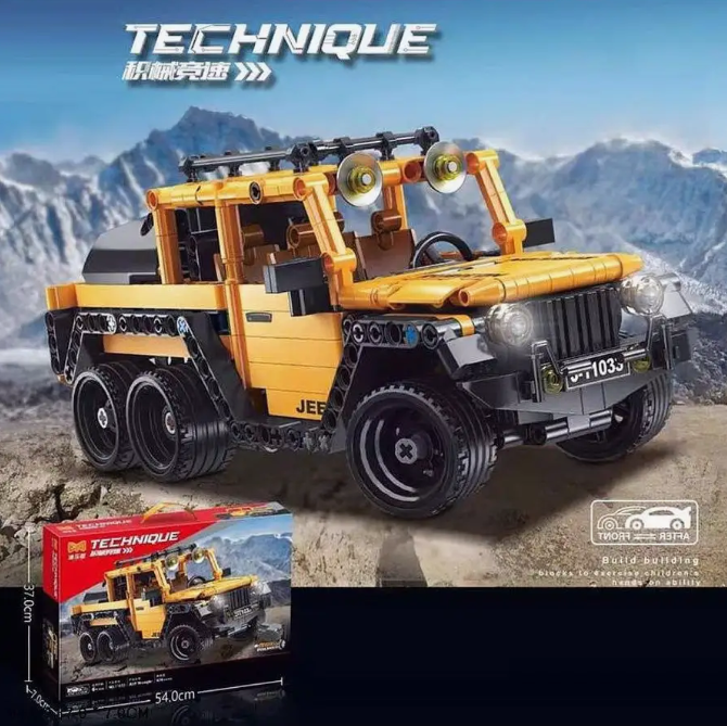 Конструктор внедорожник Wrangler 478 деталей
