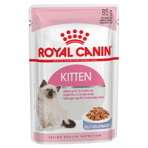 Royal Canin Kitten пауч для котят от 4 до 12 мес кусочки в желе мясо 85 г