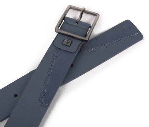 Ремень мужской Piquadro Hakone CU4987S104/BLU синий натур.кожа