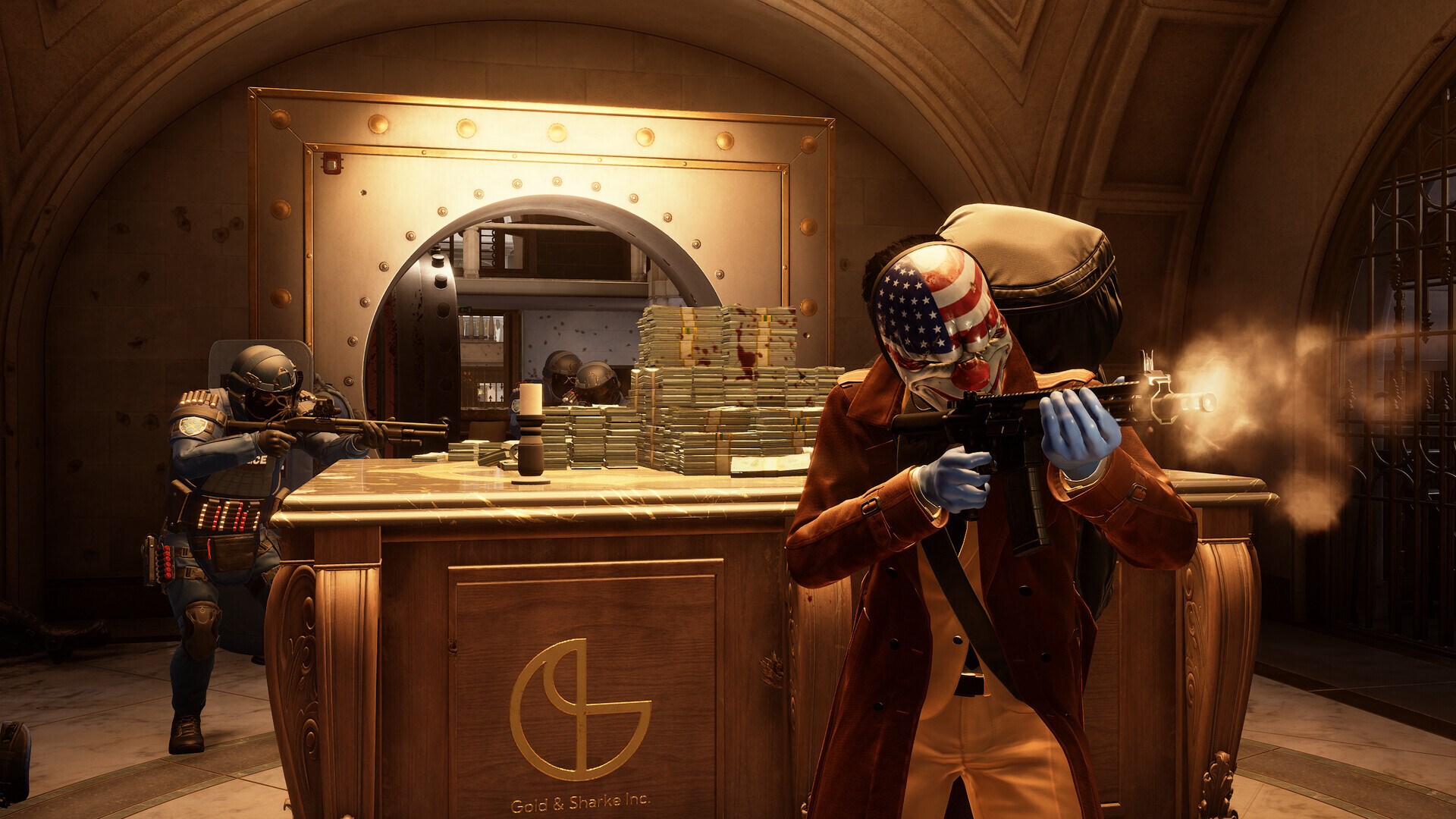 Golden grin payday 2 ноутбуки фото 34