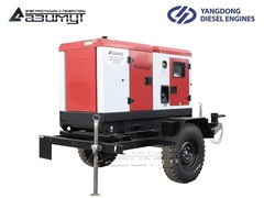 Дизельный генератор Азимут ЭД-16С-Т400-1РКМ55 Yangdong на шасси в кожухе