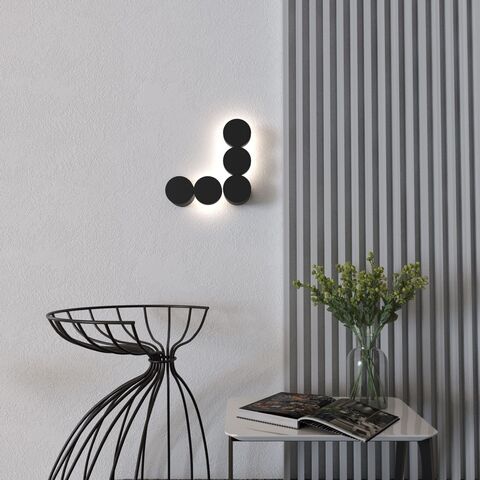 Настенный светодиодный светильник Elektrostandard Brioni 40131/LED черный