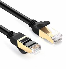 Кабель UGREEN NW107 (11277) Cat 7 F/FTP Lan Cable 1,5м черный