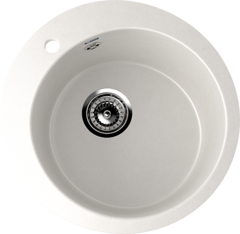 ULGRAN U-405  Круглая мойка с отверстием под смеситель