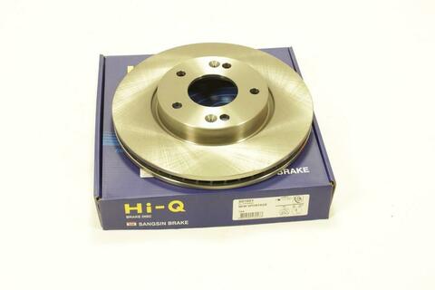 ДИСК ТОРМОЗНОЙ ПЕРЕДНИЙ i30 FD, GD (07-17), TUCSON JM (04-10), CEED ED (06-11), CERATO TD 09-13, SPORTAGE KM 04-10 SANGSIN BRAKE (280 мм)