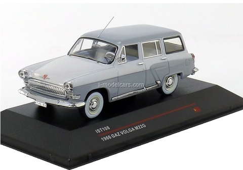 GAZ-M22G Volga export version lightgrey-white 1964 IST108 IST Models 1:43