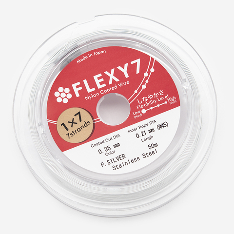 Японский ювелирный тросик FLEXY 7 диаметр 0,35мм, цвет 