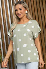 Блуза Любава (оливковая) Б13149-41М LT Collection