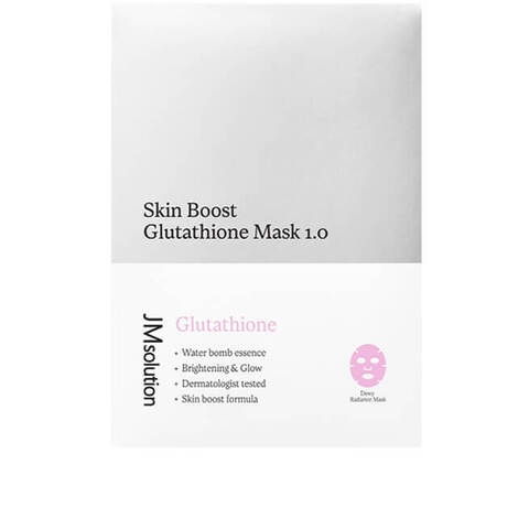 Тканевая маска-бустер с глутатионом JMsolution Skin Boost Glutathione Mask 1.0