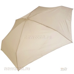 Карманный женский зонтик 3 Слона L5605 бежевый