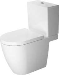 Чаша унитаза напольного под бачок безободковая с антивсплеском Duravit ME by Starck 2172090000 фото