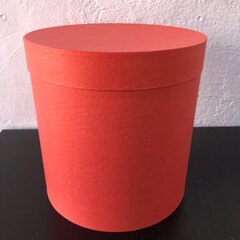 Цилиндр одиночный, 25х25 см, Красный, 1 шт.