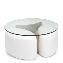 Журнальный столик с пуфиками Coffee Table Modus арт.114360