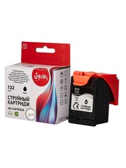 Струйный картридж Sakura CH561HE (№122 Black) для HP Deskjet 1000, 1010, 3000, 2050, 1050, 1051, 1055, 2510, 2512, 2540, 3050, 3054, 3050A, 3052A, 3054A, 3510 eAIO; ENVY 4500, 5530 eAIO; Officejet 2620, 2621, 2622, 2624AIO; Officejet 4630eAIO, пигмен