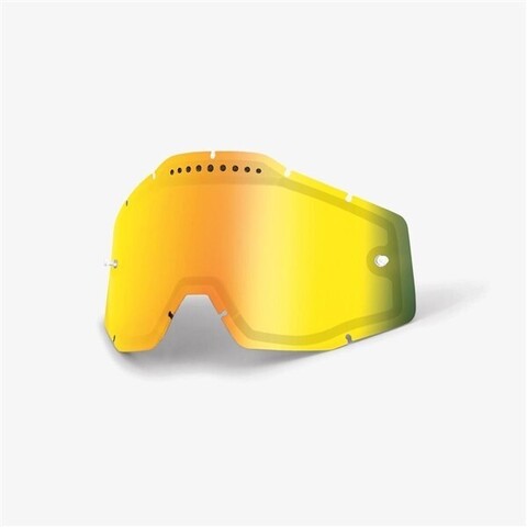 Линза 100% RC2/AC2/ST2 Replacement Lens Vented Dual Pane Mirror Gold