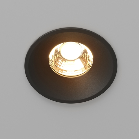 Встраиваемый светильник Maytoni Round DL058-12W2.7K-B