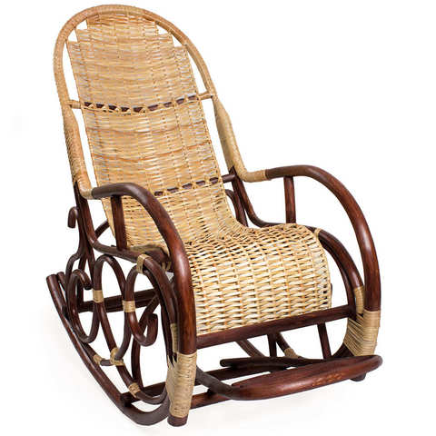 Кресло качалка для отдыха дома, для дачи взрослое для детей