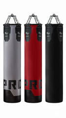 Боксерский мешок FILIPPOV Ø35 130см/35см/43-45кг, серый