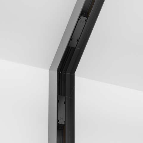 Угол внутренний для накладного магнитного шинопровода Maytoni Gravity TRX010ICL-21B