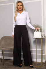 Брюки палаццо Мне по вкусу (черные) Б14283-13М LT Collection