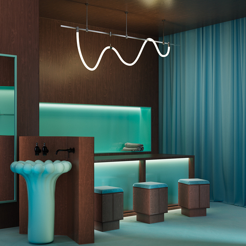 Магнитный трековый светильник Maytoni Flarity Tau TR154-1-27W4K-PT