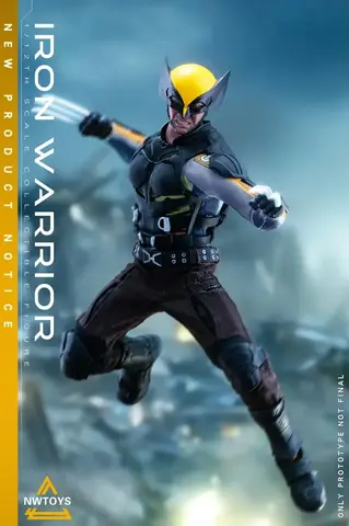 Фигурка Росомаха Железный Воин 1/12