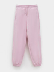 брюки  для девочки  КР 400848/сиреневый 3206 к645