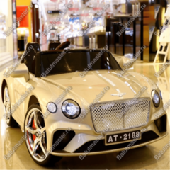 Детский электромобиль "Bentley АT2188" белый, расширенная комплектация