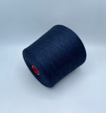 S.B.Filati, Spuma30 3/30 1000м. 60% Беби альпака, 40% Кашемир, Темно-сииний(147), 37301