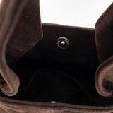 Сумка Саломея 2026 эко-замша кофе