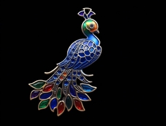 Силиконовый молд № 815 Павлин