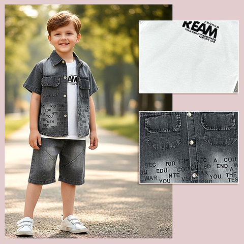 Костюм 3ка джинсовый м (2-6) 260427-G9002