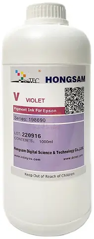 Чернила DCTec пигментные Pro7900 Violet (фиолетовый) 1000 мл